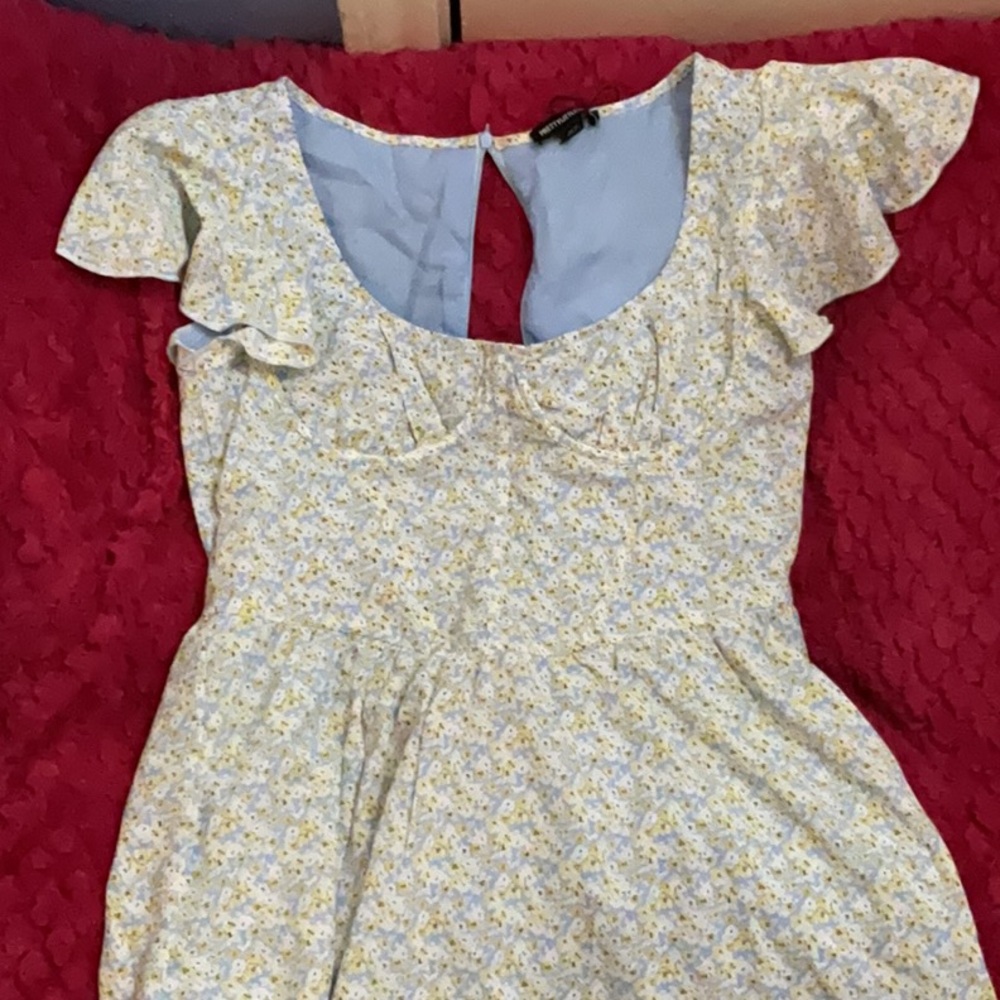 Cottagecore Midi Floral Dress